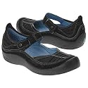 Privo Women's Fin Flat,Black,7.5 M