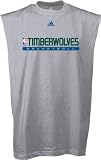 adidas Minnesota Timberwolves Ash Prime Logo T-shirt