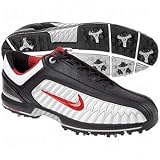 Nike 2010 Air Zoom Elite II Golf Shoes, Black/Varsity Red, 11.5 M