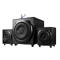 Musicman Hurricane 2.1 Surround System (integrierter Mp3 Player,45 Watt RMS, Kartenslot, USB und Aux IN)