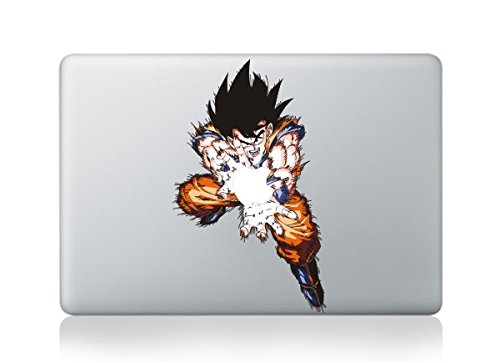 Crisp Decals Dragon Ball Z Goku Apple Macbook Vinyl Skin Sticker Decal for Retina/Air/Pro 13"