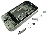 R761 Housing Faceplate blk&Silver for Nokia N96