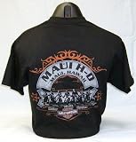 Maui Harley-Davidson Block Streak Black T-Shirt by Pacific Harley-Davidson