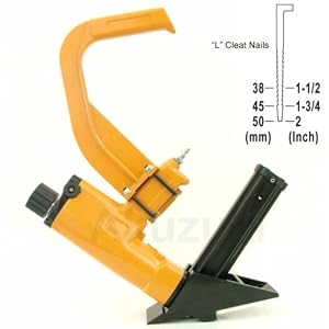 Akuzuki Top Quality Pneumatic Hardwood Floor Flooring Air Cleat Nailers by Akuzuki