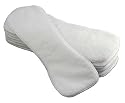 3-Pack Swaddlebees Contoured Microfiber Terry Inserts