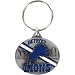 Detroit Lions Pewter Team Design Keychain