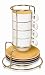 Imusa Stackable Espresso Set, 8 Piece, Terra,