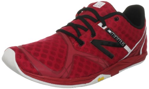 NEW BALANCE R00 Herren Laufschuhe, Rot/Schwarz, 49 - Breite D