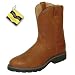 Twisted X Boots Men's Work Boots, 10" Top, Peanut Color, Steel Toe