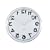 Karlsson Wall Clock Dome Backwards Black