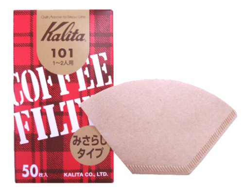 Kalita �R�[�q�[�t�B���^�[ 101���V �݂��炵�^�C�v 1~2�l�p 50������ �u10�p�b�N�Z�b�g�v