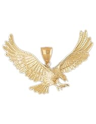 CleverEves 14K Gold Pendant Eagle 17.2 - Gram(s)
