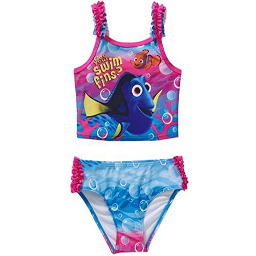 Disney Find Nemo Dory Girls' 2-Piece Tankini