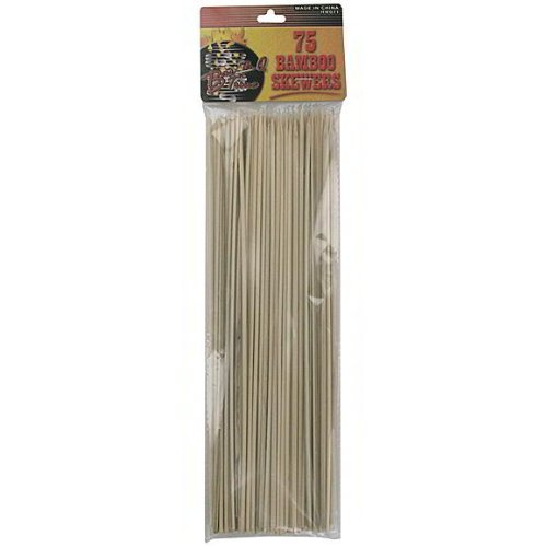 24 Packs of 75 Deluxe Bamboo Skewers