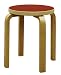 artek アルテック スツールE60 （アルヴァ　アアルト） レッド