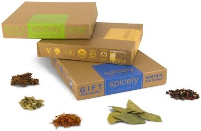 Spicely Organic Spices Gift Set American Kitchen 12-box Sampler ..... Low Rate Shipping