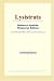 Book Lysistrata (Webster's Spanish Thesaurus Edition)