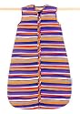 NEW Slumbersac Multi Striped Travel Baby Sleeping Bag. Size 12-36 months. 2.5 tog