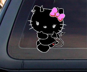 Hello Kitty Baby Devil Car Decal / Sticker
