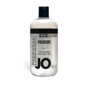 System JO Premium Personal Lubricant, Silicone Based, 16-Ounce Bottle