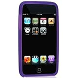 Purple Color Apple iPod touch itouch 2G (2nd Generation) 8GB 16GB 32GB Silicone Skin Case