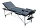 Alu Luxus Massagetisch Massageliege Massagebank 3 Zonen