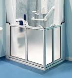 AKW Medicare 15002 L Shower Door Option E - 39.425 Inch W x 27.5 Inch L x 35.5 Inch H