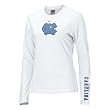 Nike North Carolina Tar Heels (UNC) White Ladies Classic Logo Long Sleeve T-shirt