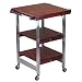 Oasis Concepts Stainless Steel/Wood Folding Versatile Bbq Island, Cherry