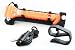 ResQMe LHO-RQM-BLACK-ACC LifeHammer (Orange) and Resqme (Black) with Visor Clip and Lanyard Value Pack