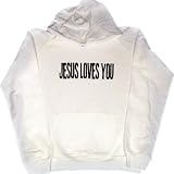 Juniors Hoody : JESUS LOVES YOU