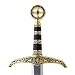 Medieval Sword of Robin Hood Original Gold Edition with Plaque