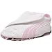 PUMA Infant/Toddler Drift Cat III L LW Crib Sneaker,White/Pink Lady/White,4 M US Toddler