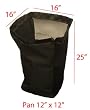 John Deere Power Flo/Pac replacement grass bag. Bag ONLY
