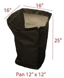 John Deere Power Flo/Pac replacement grass bag. Bag ONLY