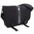 DadGear Messenger Diaper Bag - Center Stripe Grey
