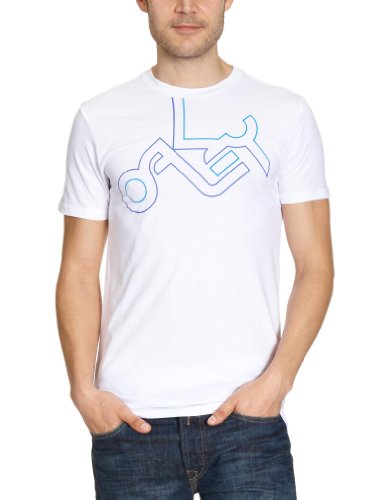 Oakley Herren T-Shirt HACK ATTACK, white, XL Preisvergleich