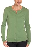 Red Moon Women's 100% Cashmere Long Sleeve Cardigan Sweater