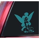 Tinkerbell Fairy Teal Vinyl Decal Sticker