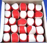 RED & White Kickballs CLOSEOUT (25/PKG)