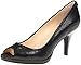 Calvin Klein Women's Kail Pearlized Reptile Print Platform Open-Toe Pump