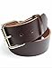 Mens Heavy Brown Leather Belt 1 3/4