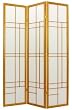 Contemporary Modern Unique Room Divider - 6ft. Eudes Japanese Shoji Folding Privacy Portable Floor Screen - 4 Colors 4 Sizes