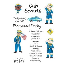 CUB SCOUT BOYS CLEAR STIX 5X7 by Alvin