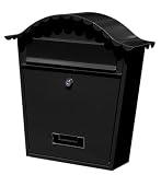 ADORN LOXLEY POST BOX - BLACK Outdoor Living