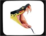 Mouse Pad with head, dangerous, snake, vertebrate, anatomy, giftorm, 
