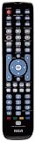 RCA RCRN08GR 8 Device Universal Remote with Blue Backlit Keypad (Gloss Black)