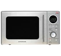 Daewoo KOG3000SL 20 litre Microwave Oven with Grill, Stainless Steel