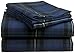 Amazon Brand – Pinzon Lightweight Cotton Flannel Sheet Set - Full, Blackwatch Plaid