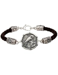 Guy Harvey Macaw Leather Bracelet